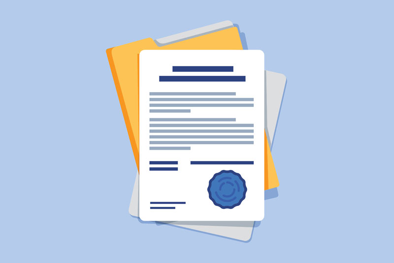 Document With Seal Document With Seal
