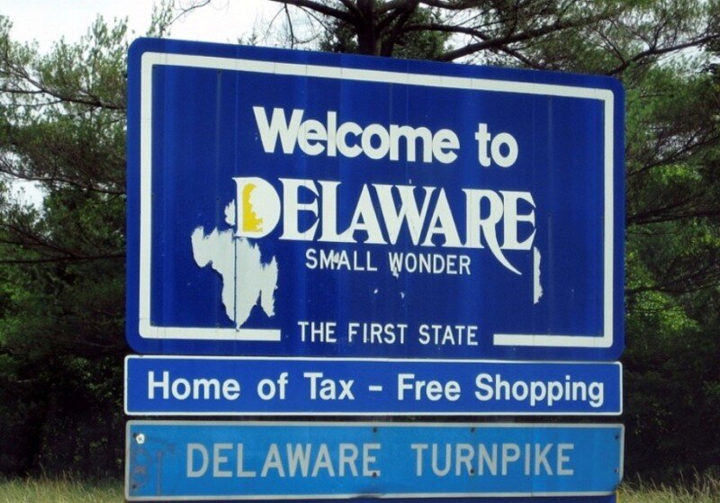 delaware-800×559 Welcome to Delaware Sign
