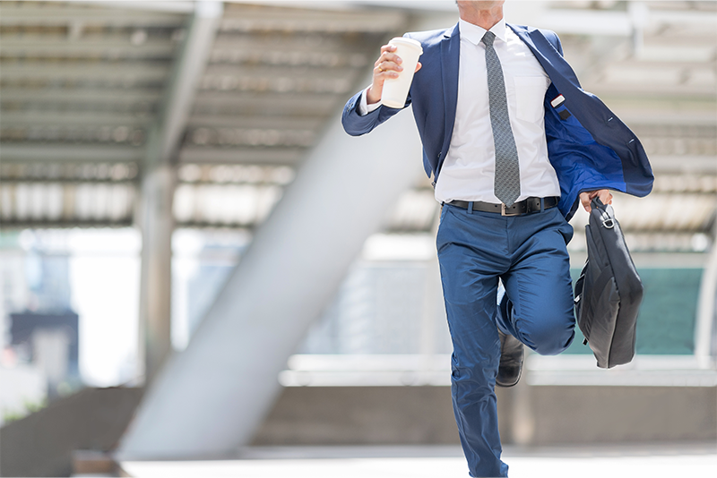 Businessman Running